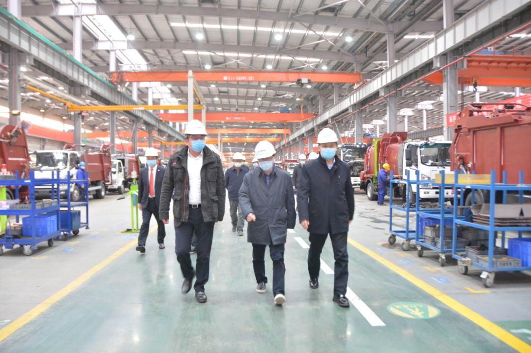 湖南省副省长陈文浩一行调研Z6.COM-尊龙集团环境长沙产业园