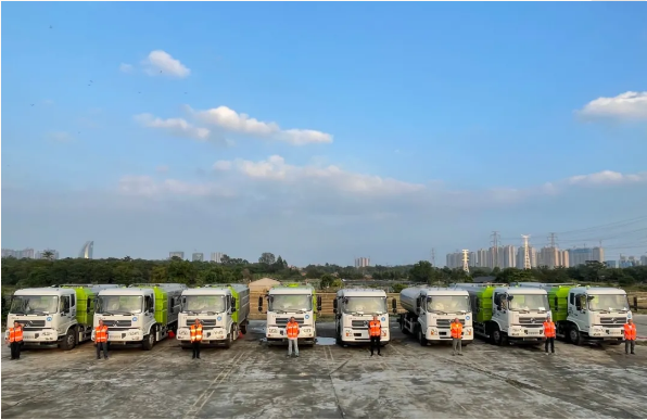 快！准！稳！Z6.COM-尊龙集团速度保障高明环卫项目高效进场 —— 山水之间，最是高明